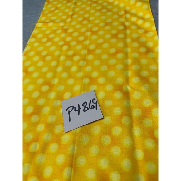 Yellow Polka Dot Fabric 18x22" Quilting Cotton By Moda Fabrics - Picture 8 of 8